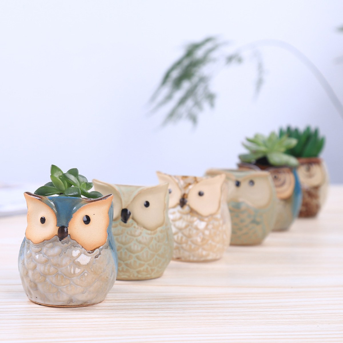 Japanese Garden Bonsai - Home Garden Supplies Decoration Ceramic Flowerpots