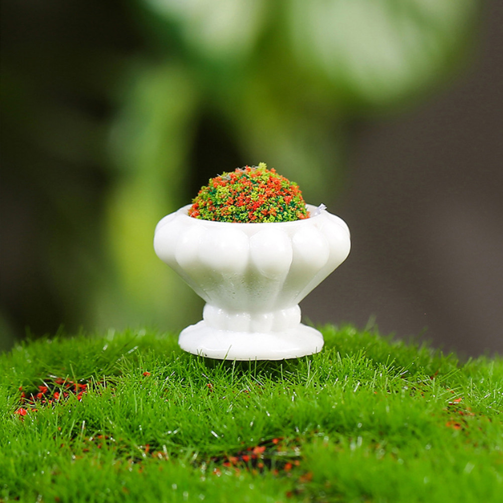 Bonsai Garden House - 10Pcs Simulated Miniature Bonsai Resin Ornament