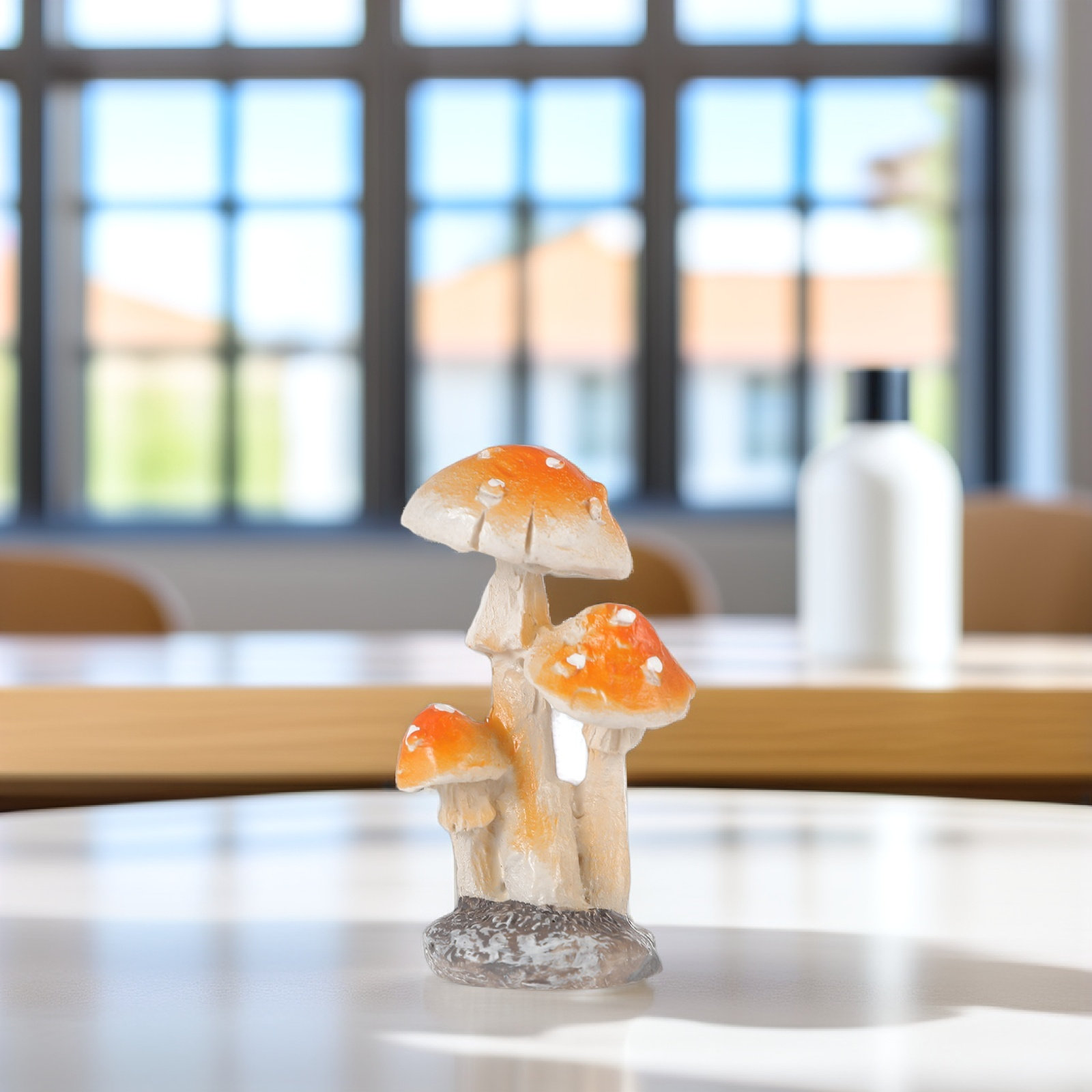 6Pcs Mini Resin Mushroom Fairy - Bonsai Garden Desk reseña y precio