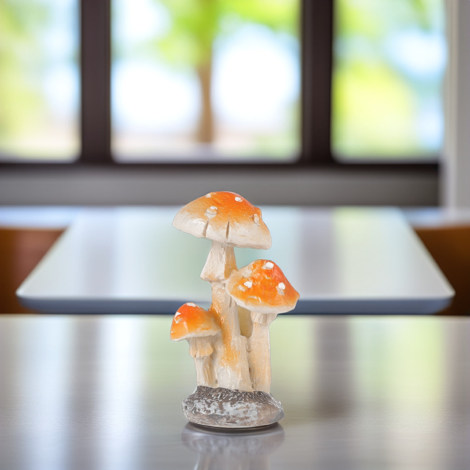 6Pcs Mini Resin Mushroom Fairy - Bonsai Garden Desk reseña y precio