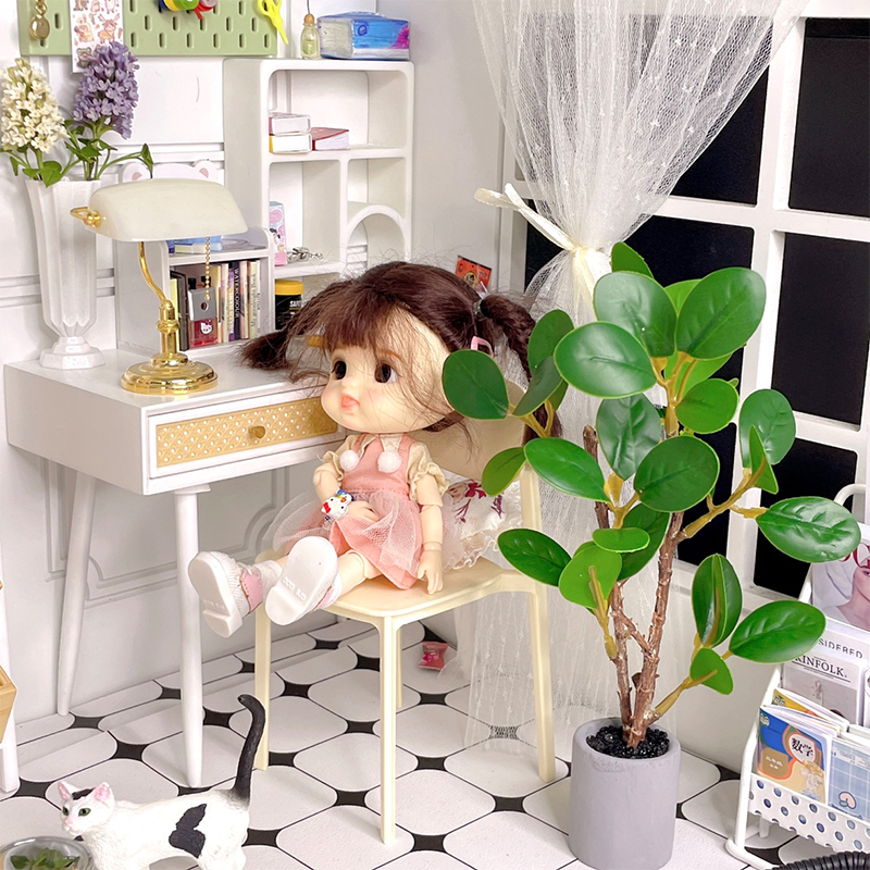 1:6 Dollhouse Miniature Potted - Bonsai Garden Pot reseña y precio
