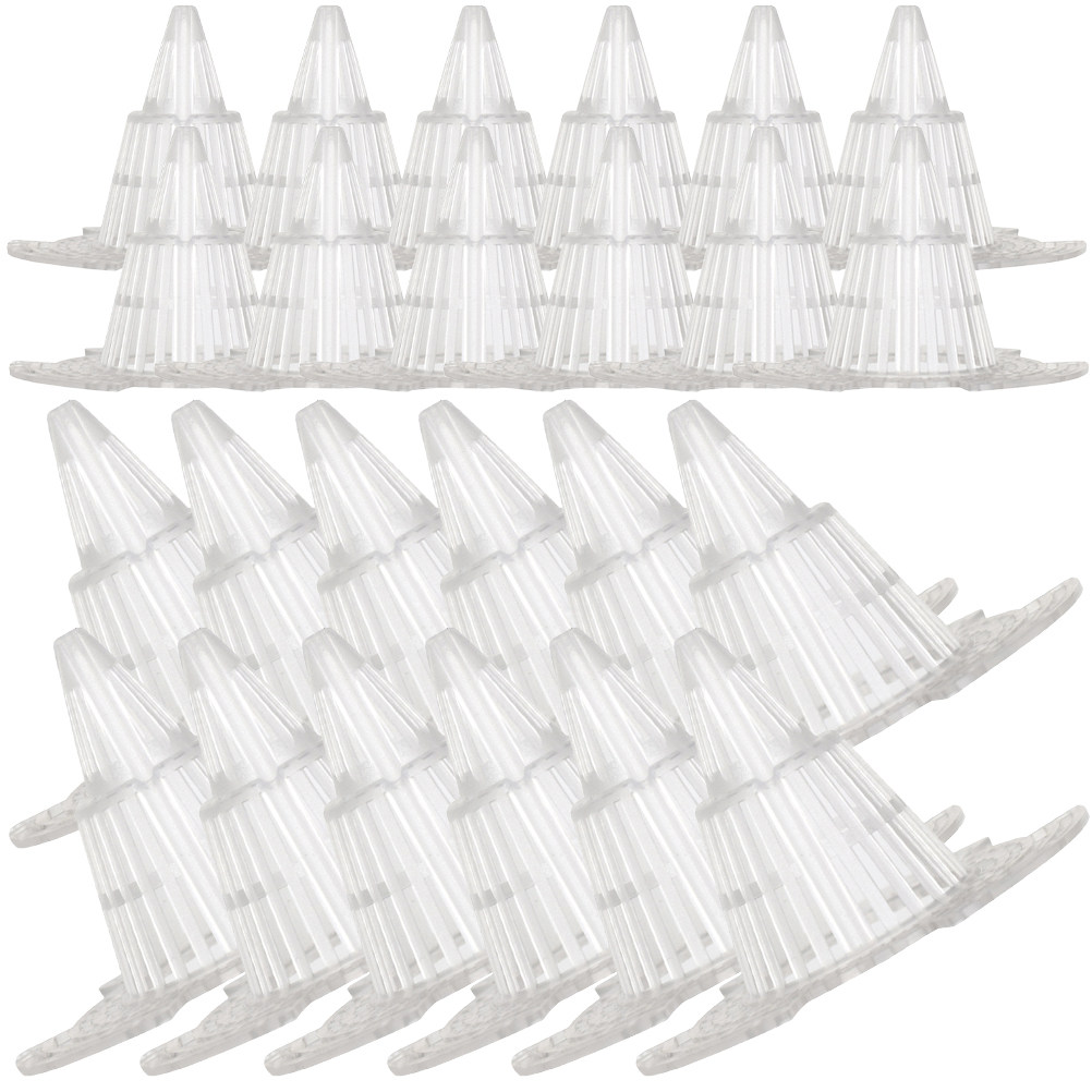 24Pcs Cone Plastic Flower Pot  - Bonsai Garden Pot reseña y precio