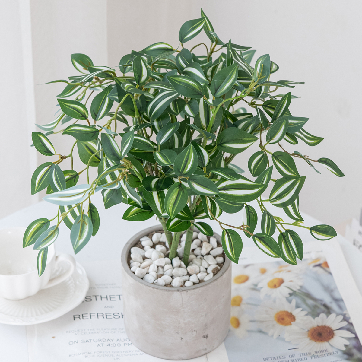 Artificial Green Bonsai Plant  - Bonsai Garden House reseña y precio