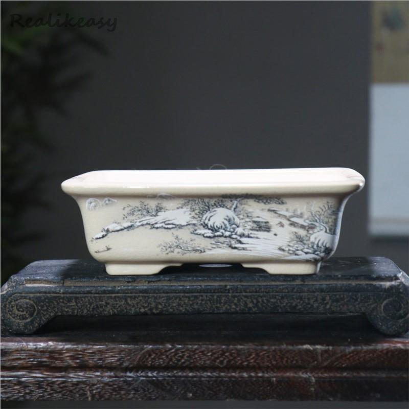 6Size Purple Sand Flower Pot C - Japanese Garden Bonsai reseña y precio
