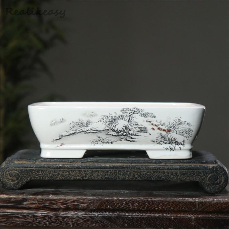 6Size Purple Sand Flower Pot C - Japanese Garden Bonsai reseña y precio