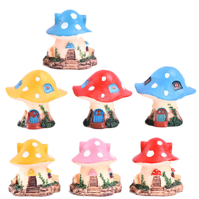 1PC Kawaii Garden Mini Mushroo - Bonsai Garden House reseña y precio