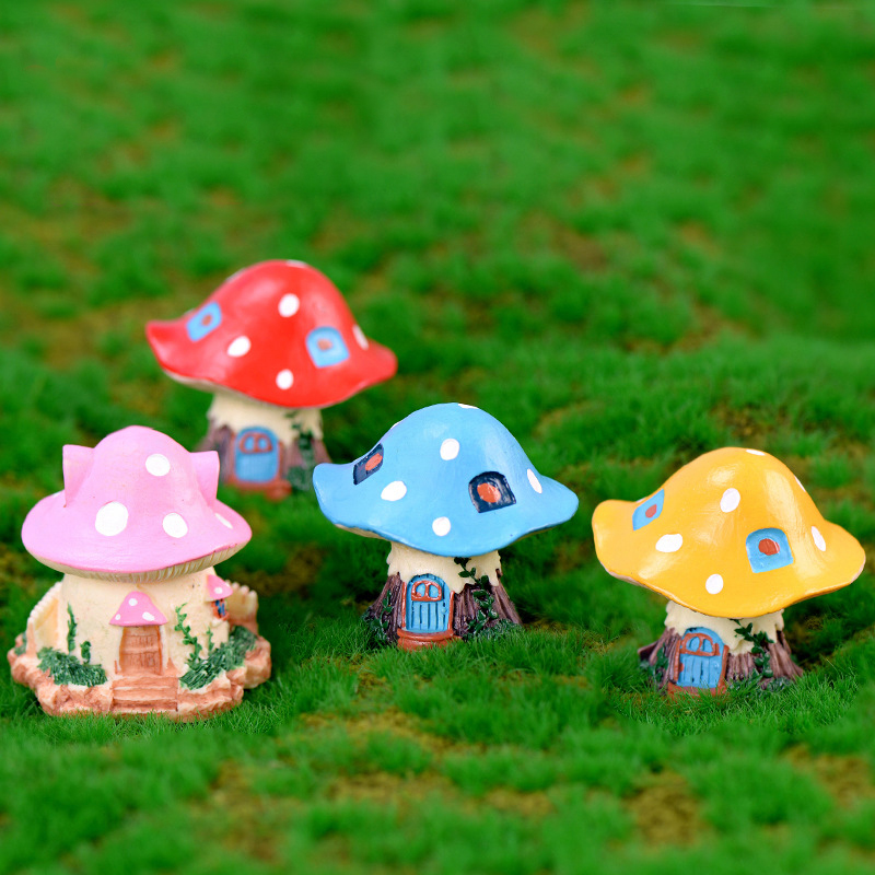 1PC Kawaii Garden Mini Mushroo - Bonsai Garden House reseña y precio