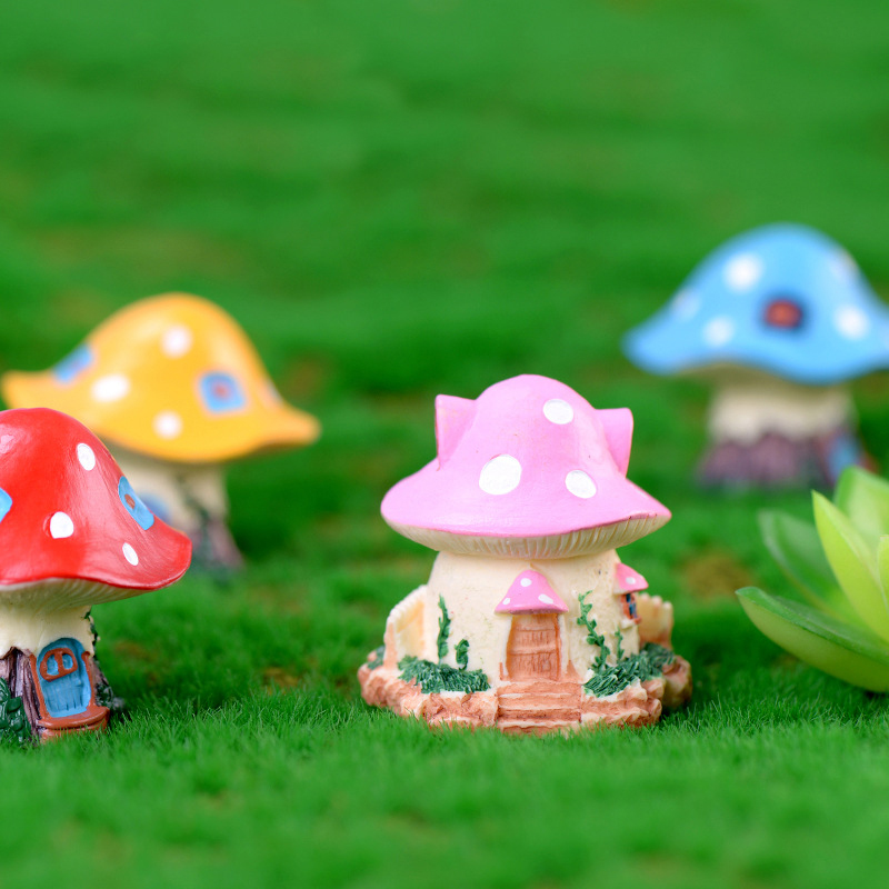 1PC Kawaii Garden Mini Mushroo - Bonsai Garden House reseña y precio