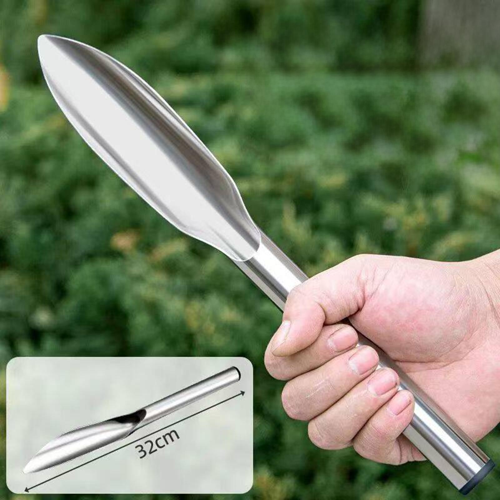 Soil Scoop Stainless Steel Pla - Soil Scoop Tool reseña y precio