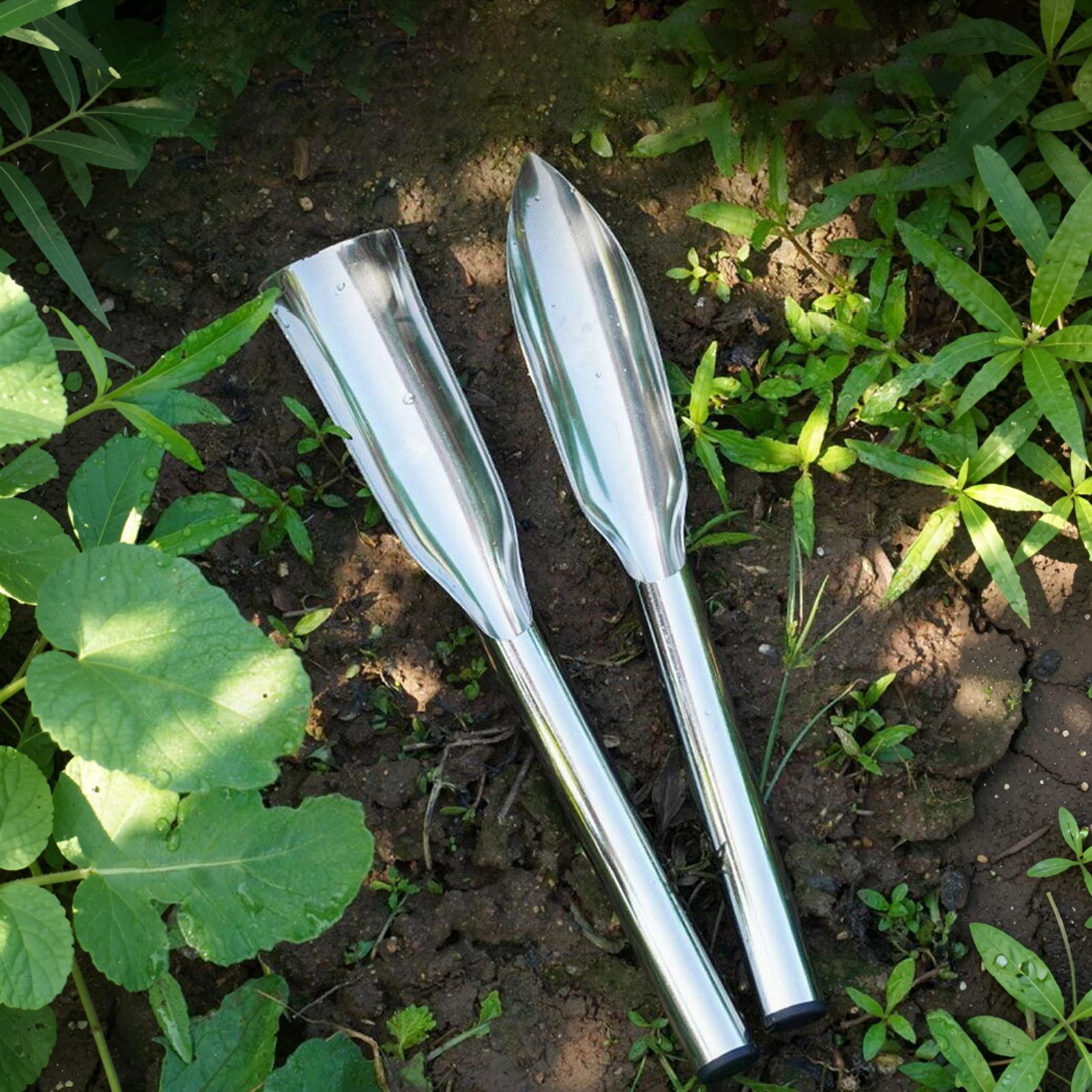 Soil Scoop Stainless Steel Pla - Soil Scoop Tool reseña y precio