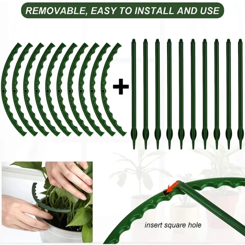 Garden Plant Support Cage Plie - Bonsai Garden House reseña y precio