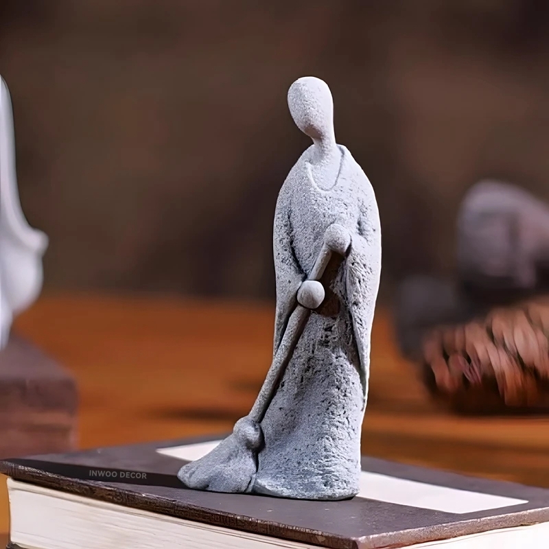 Stone Buddha Statue Little Mon - Bonsai Garden Desk reseña y precio