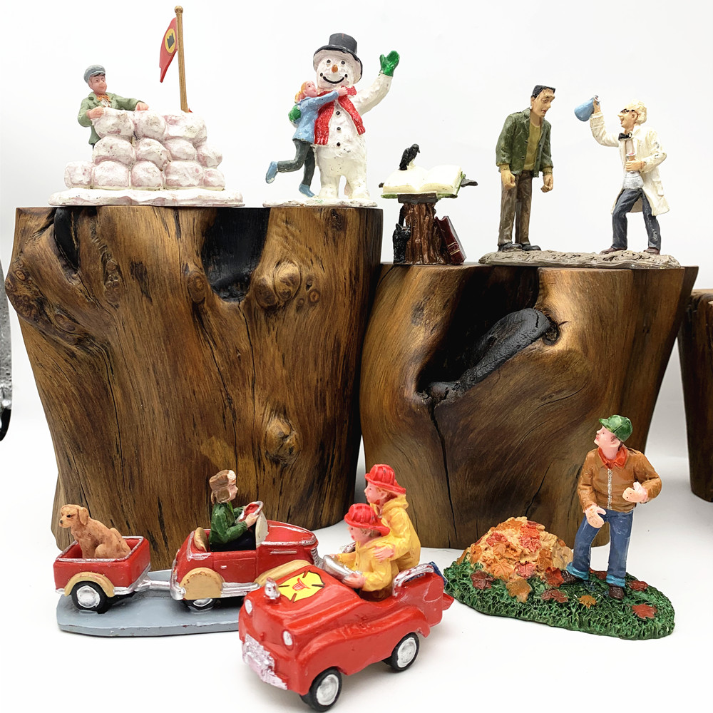 Miniature Doll Gardening Decor - Bonsai Garden Desk reseña y precio