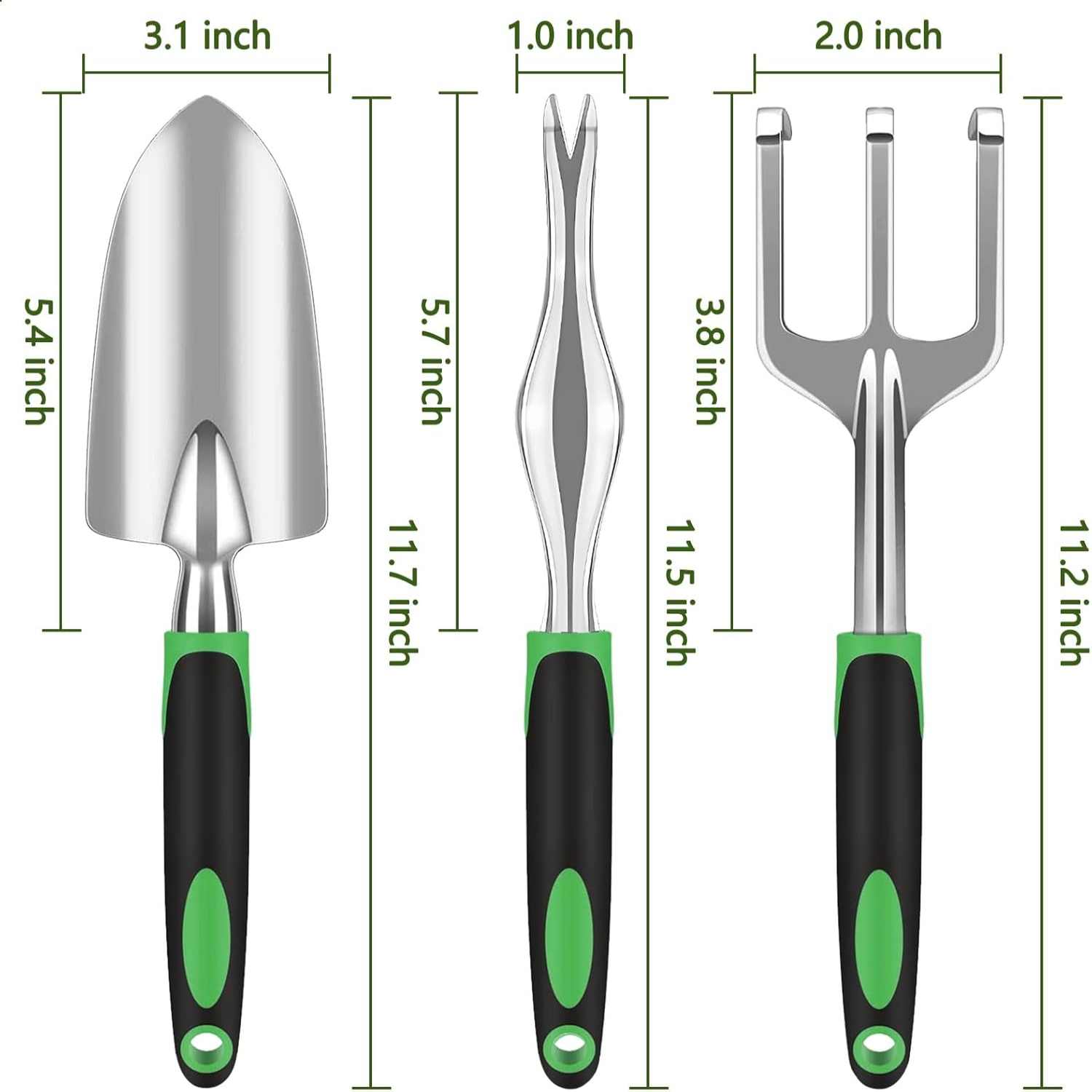 Garden hand tools set,3PCS Alu - Soil Scoop Tool reseña y precio