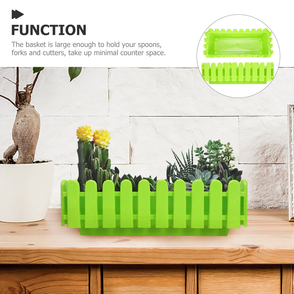 2Pcs Flowerpot Fence Window Bo - Bonsai Garden Pot reseña y precio