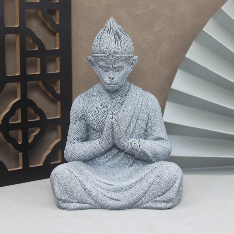 zen Monkey King Little Monks B - Japanese Garden Bonsai reseña y precio