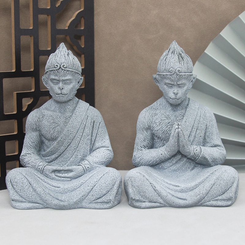 zen Monkey King Little Monks B - Japanese Garden Bonsai reseña y precio