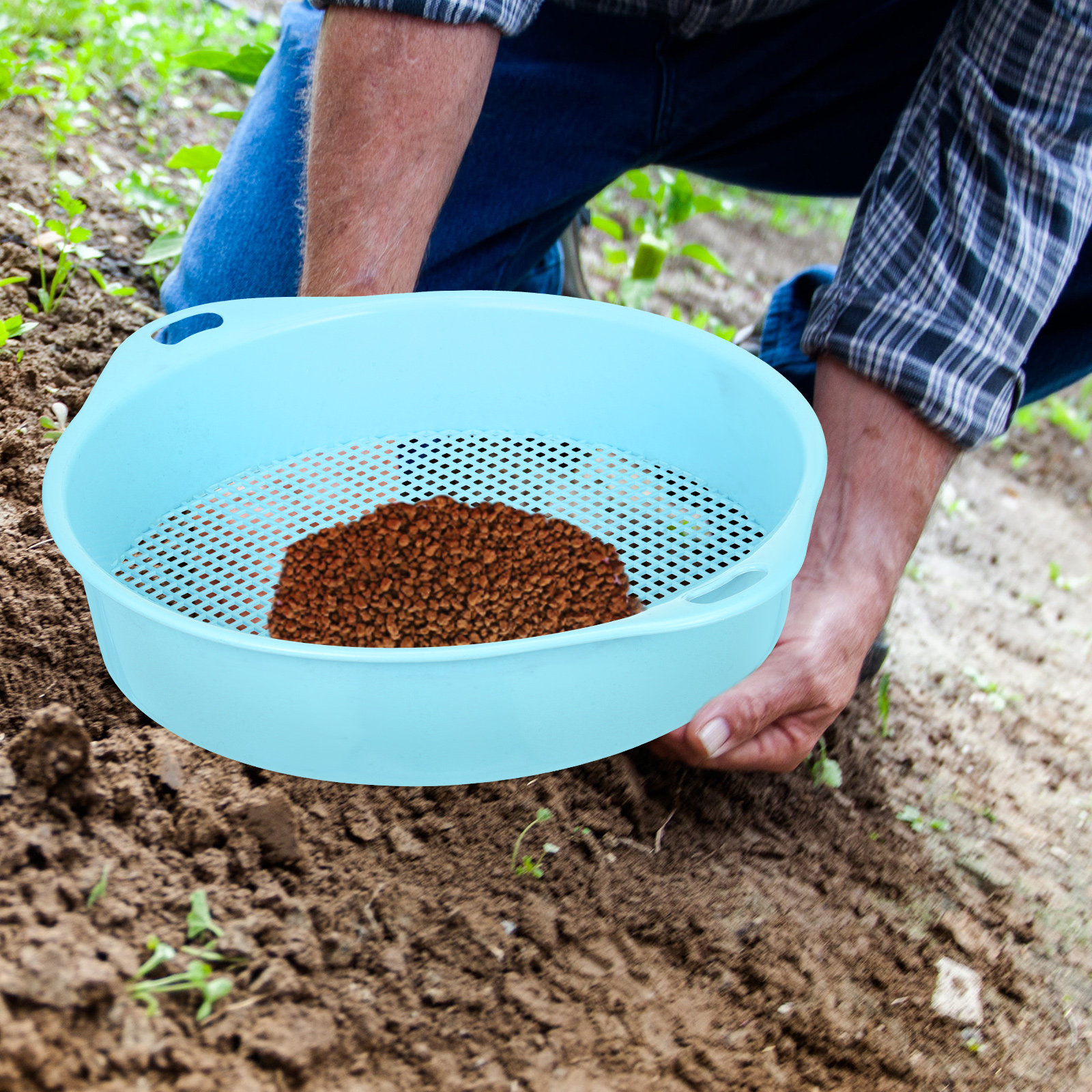 Multi-Use Plastic Soil Sieve S - Bonsai Garden Pot reseña y precio