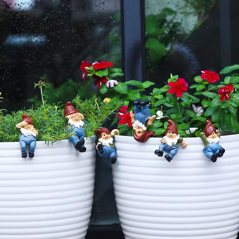6pcs/Set Creative Climbing Gno - Bonsai Garden Desk reseña y precio