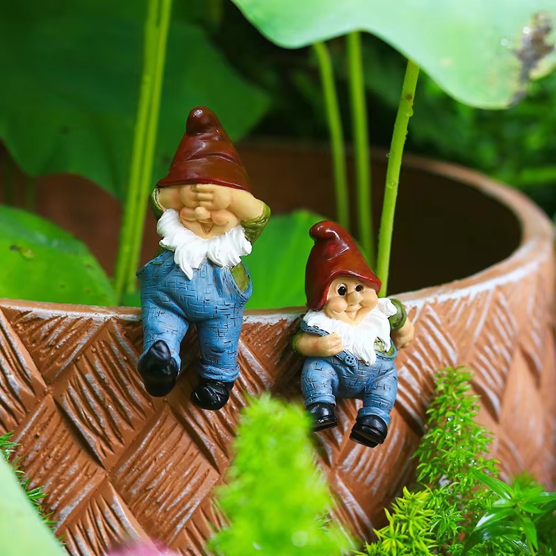 6pcs/Set Creative Climbing Gno - Bonsai Garden Desk reseña y precio