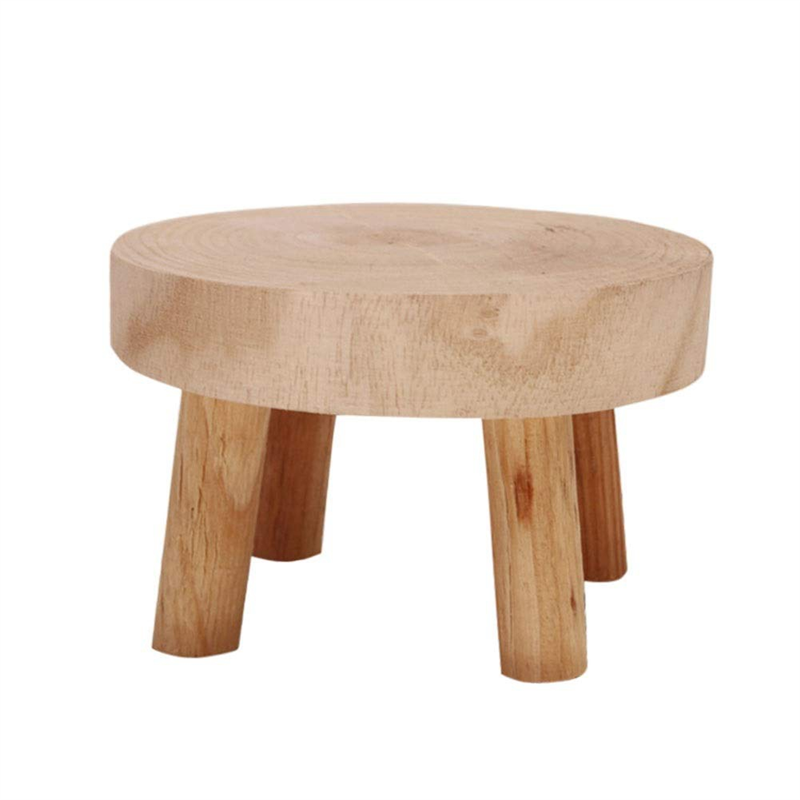 AS96-Mini Wooden Stool Display - Up Bonsai Garden reseña y precio