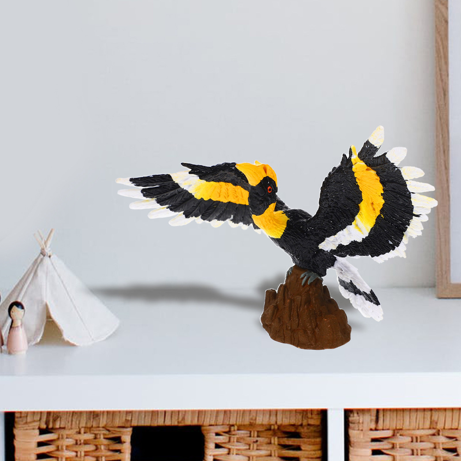 Realistic Hornbill Garden Deco - Bonsai Garden Desk reseña y precio
