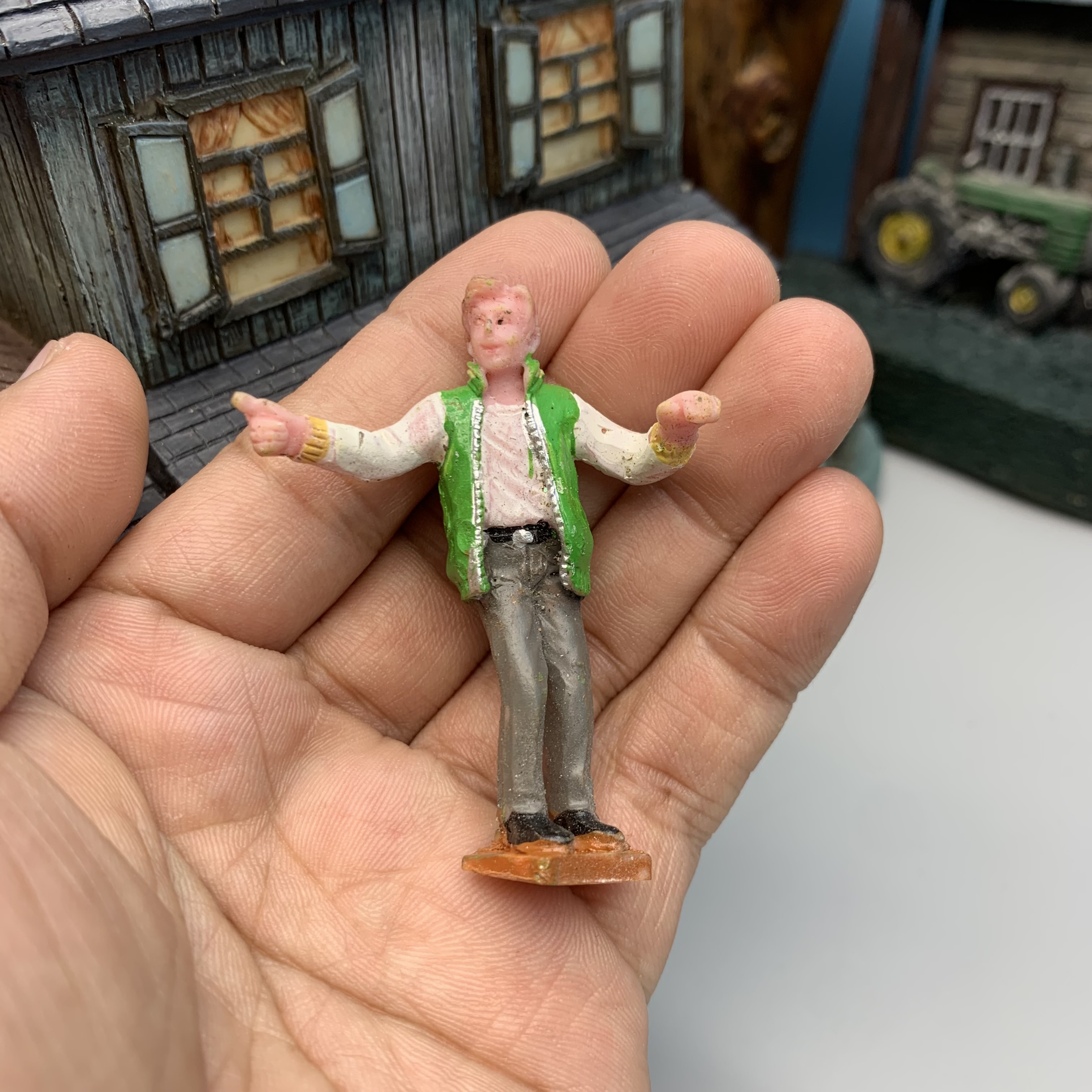 Miniature Doll Mini Figures Sa - Bonsai Garden Desk reseña y precio