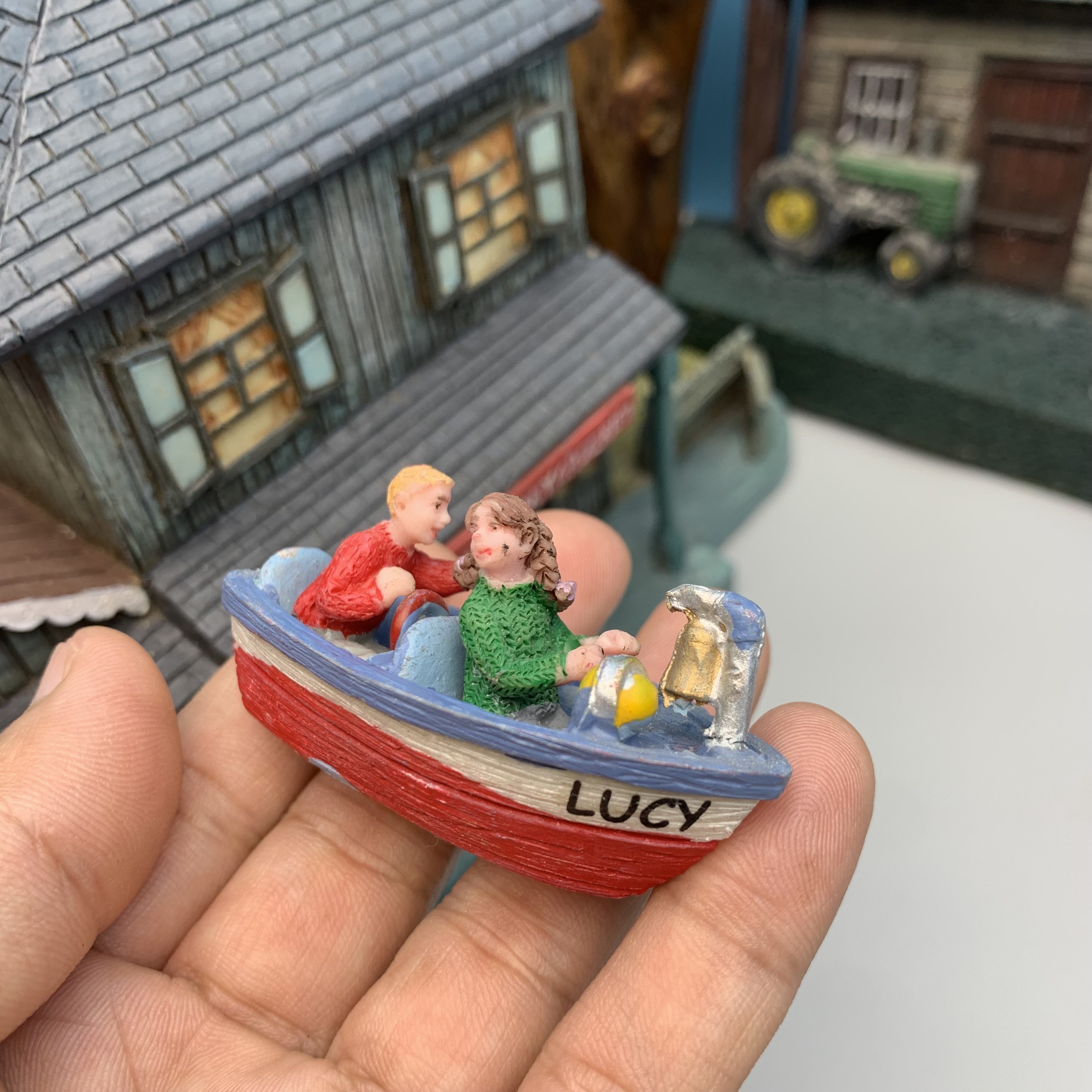 Miniature Doll Mini Figures Sa - Bonsai Garden Desk reseña y precio