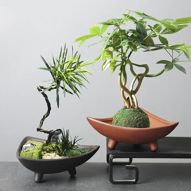 Personalized Ceramic Flower Po - Japanese Garden Bonsai reseña y precio