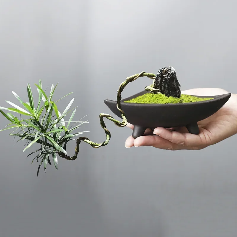 Personalized Ceramic Flower Po - Japanese Garden Bonsai reseña y precio