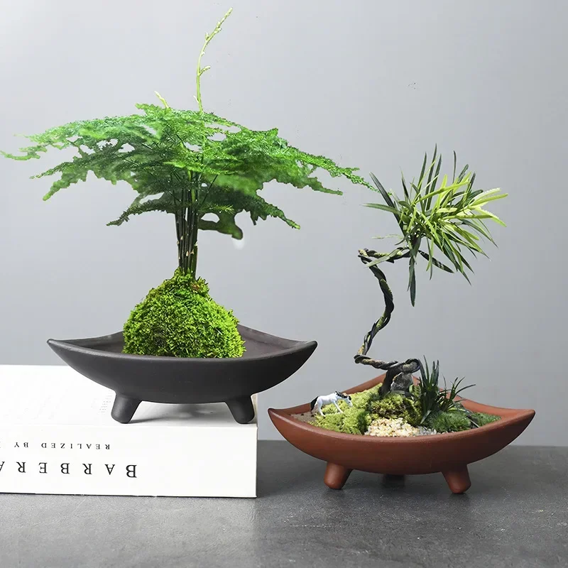 Personalized Ceramic Flower Po - Japanese Garden Bonsai reseña y precio