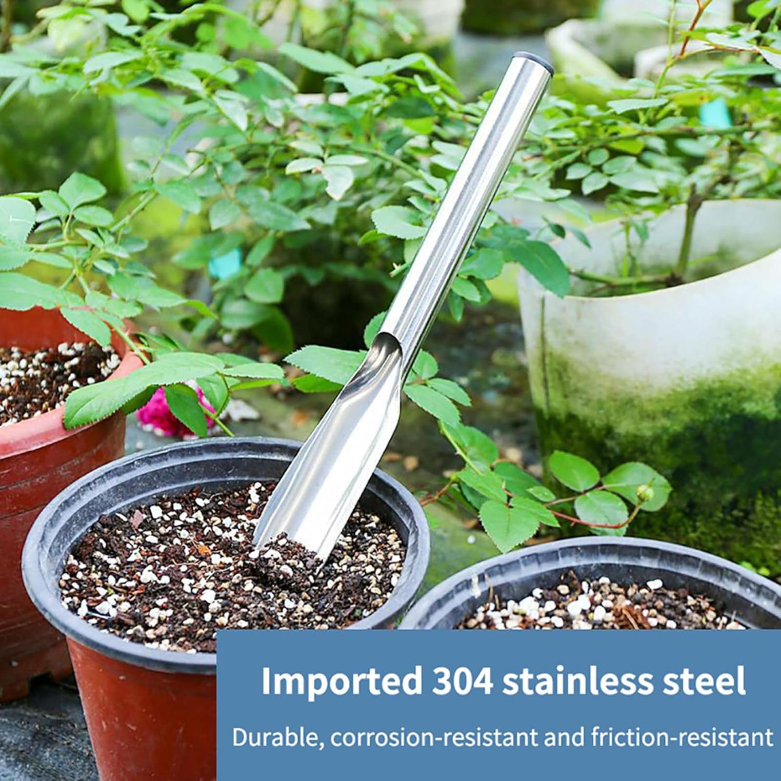 Stainless Steel Hand Shovel Le - Soil Scoop Tool reseña y precio
