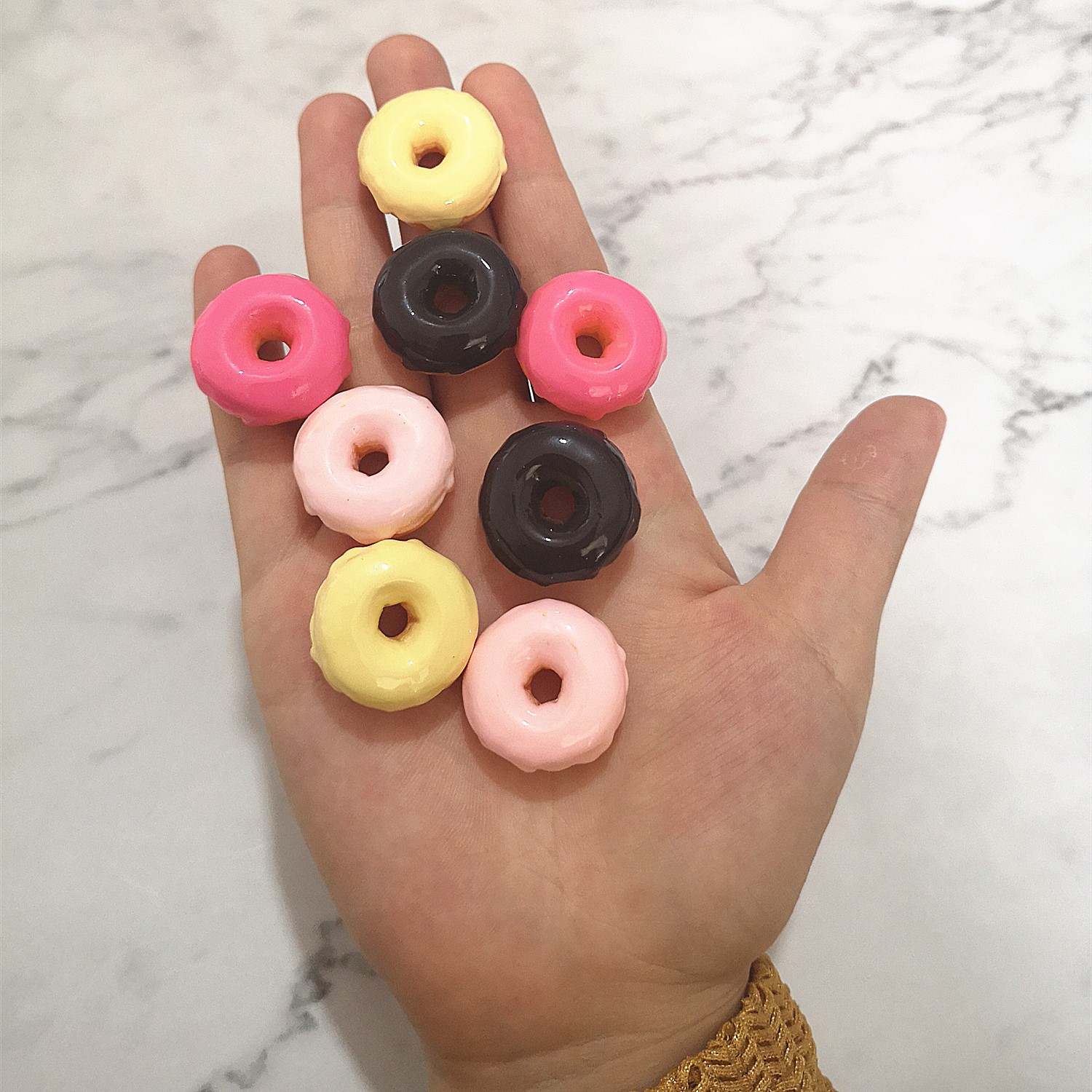 6pcs Doughnuts/Dessert/Donut/M - Bonsai Garden House reseña y precio