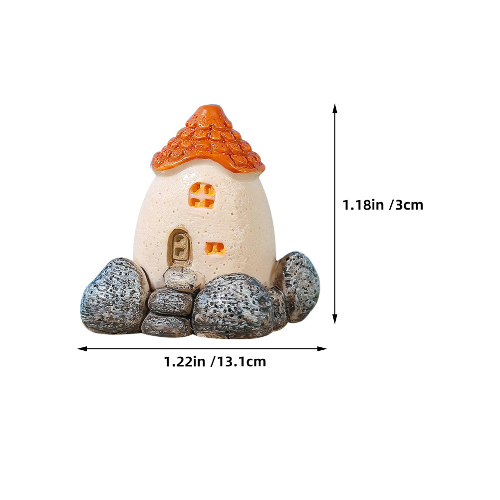 3Pcs Resin Miniature Houses Mi - Bonsai Garden House reseña y precio