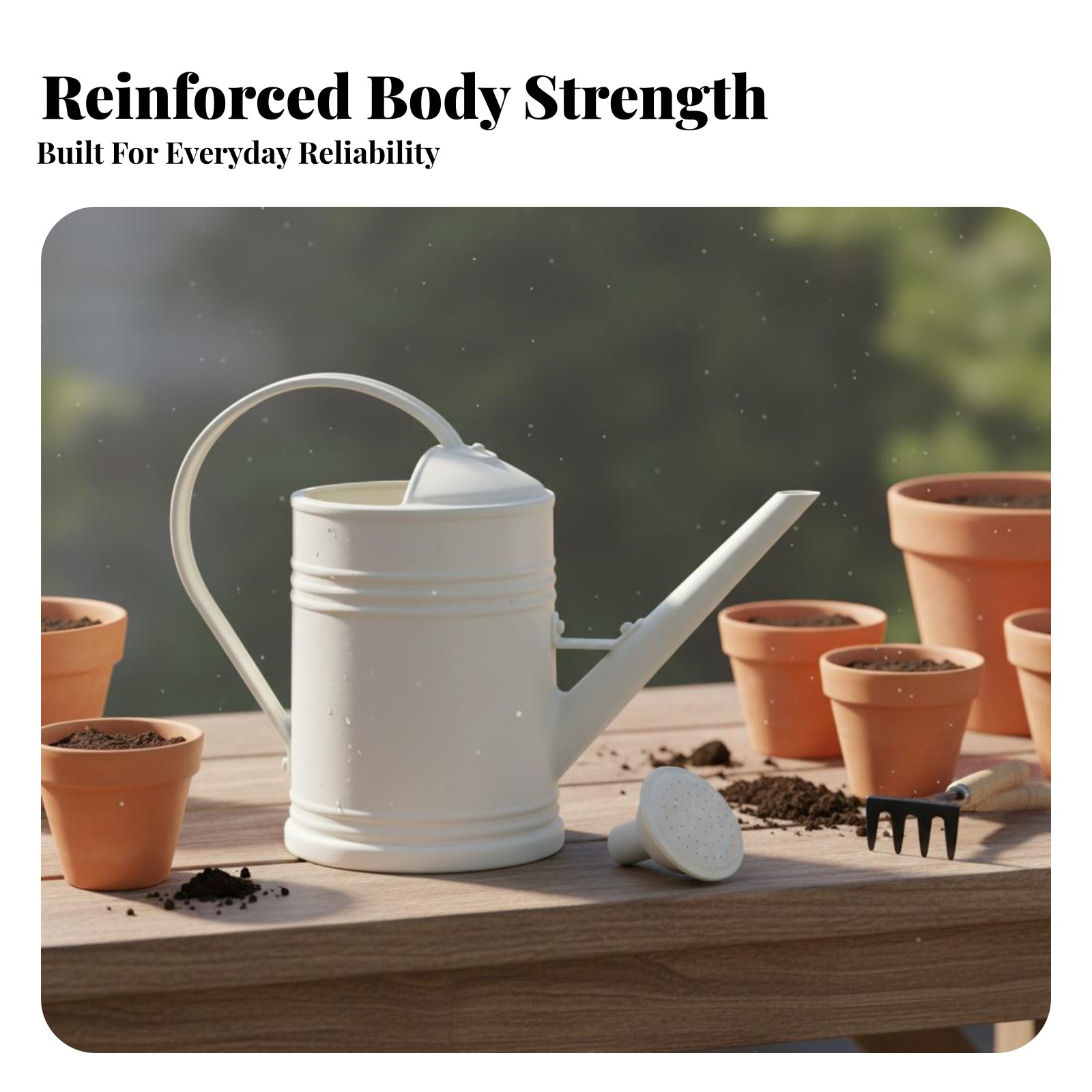 Watering Can with Long Spout P - Bonsai Garden Pot reseña y precio