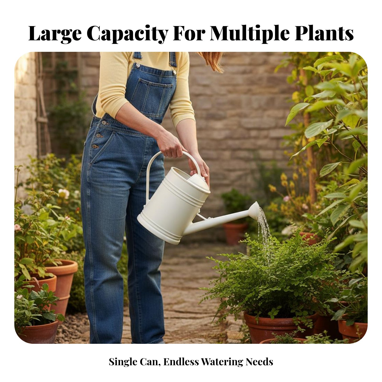 Watering Can with Long Spout P - Bonsai Garden Pot reseña y precio
