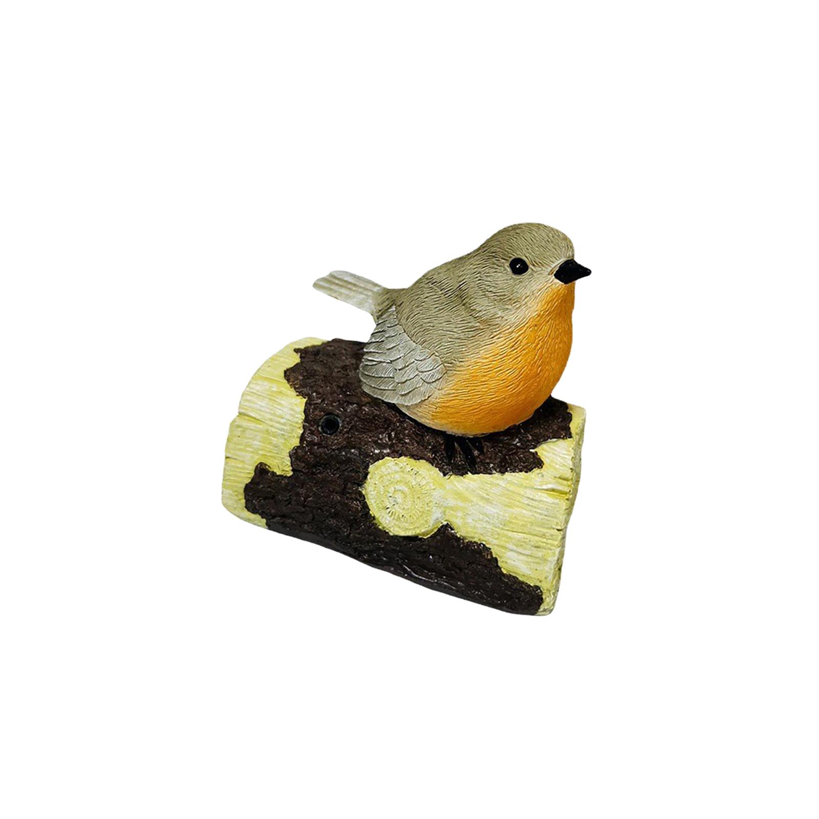 Bird Statue Sculpture LED Bird - Bonsai Garden House reseña y precio