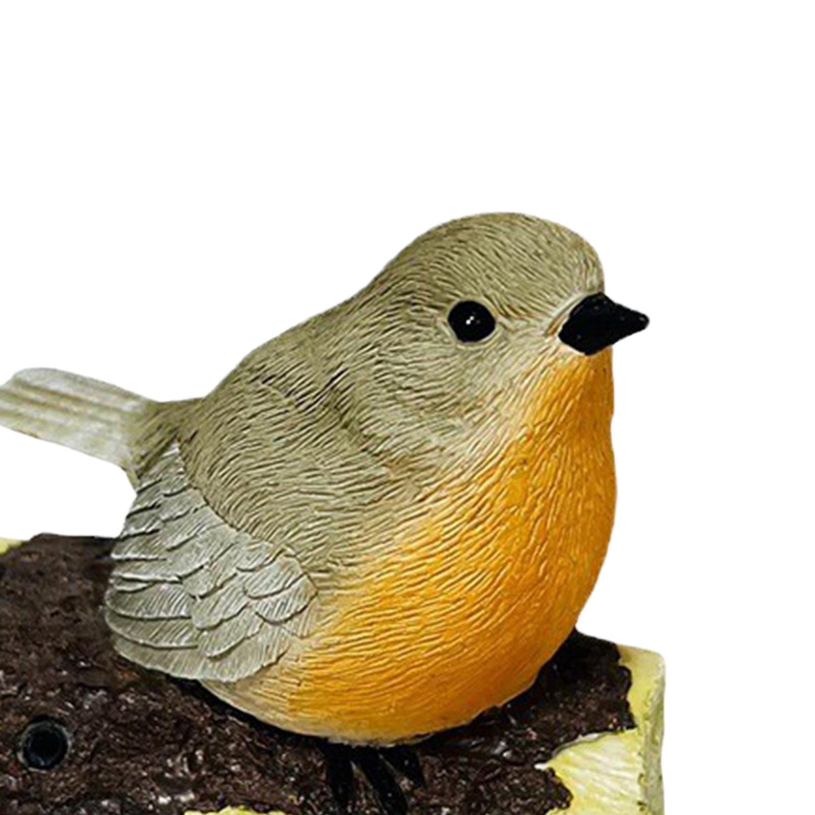 Bird Statue Sculpture LED Bird - Bonsai Garden House reseña y precio