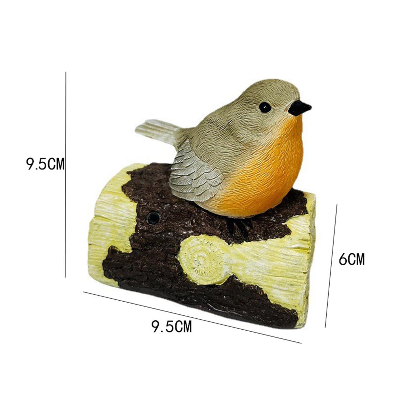 Bird Statue Sculpture LED Bird - Bonsai Garden House reseña y precio