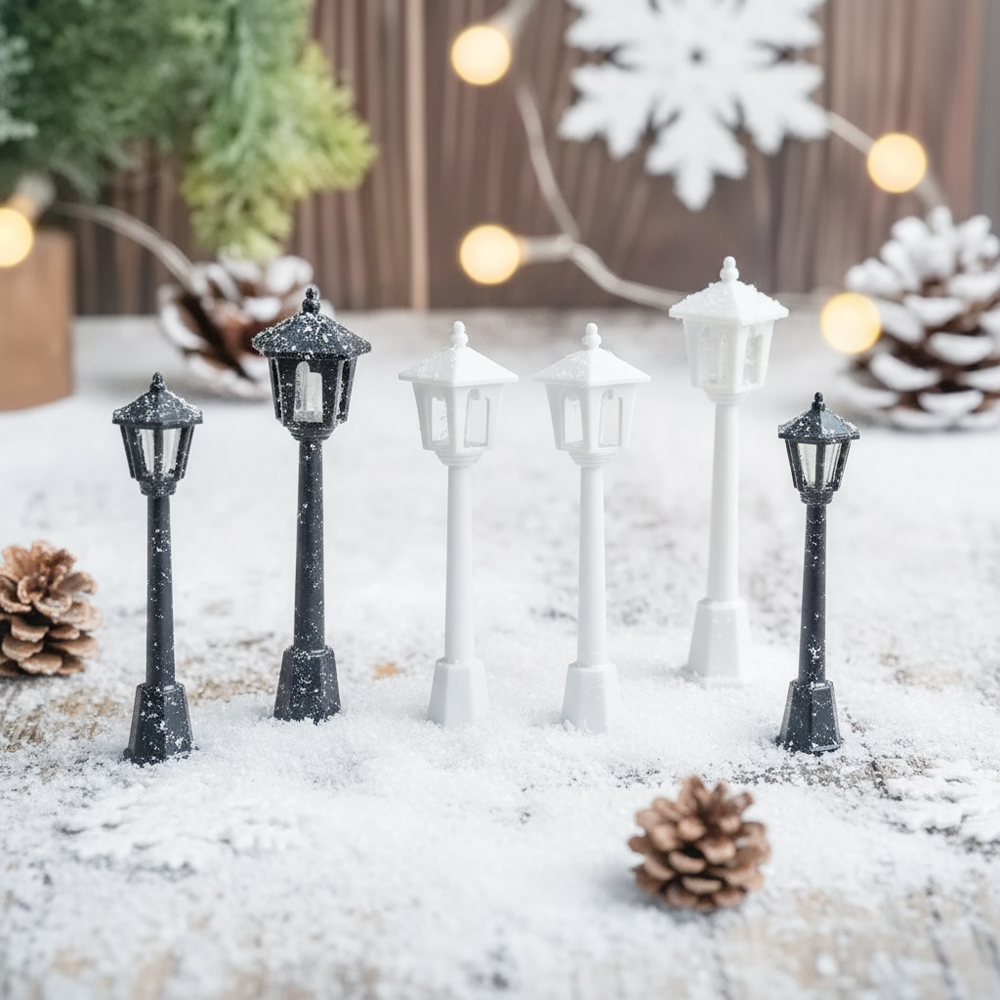 12Pcs Miniature Street Lights  - Japanese Garden Bonsai reseña y precio