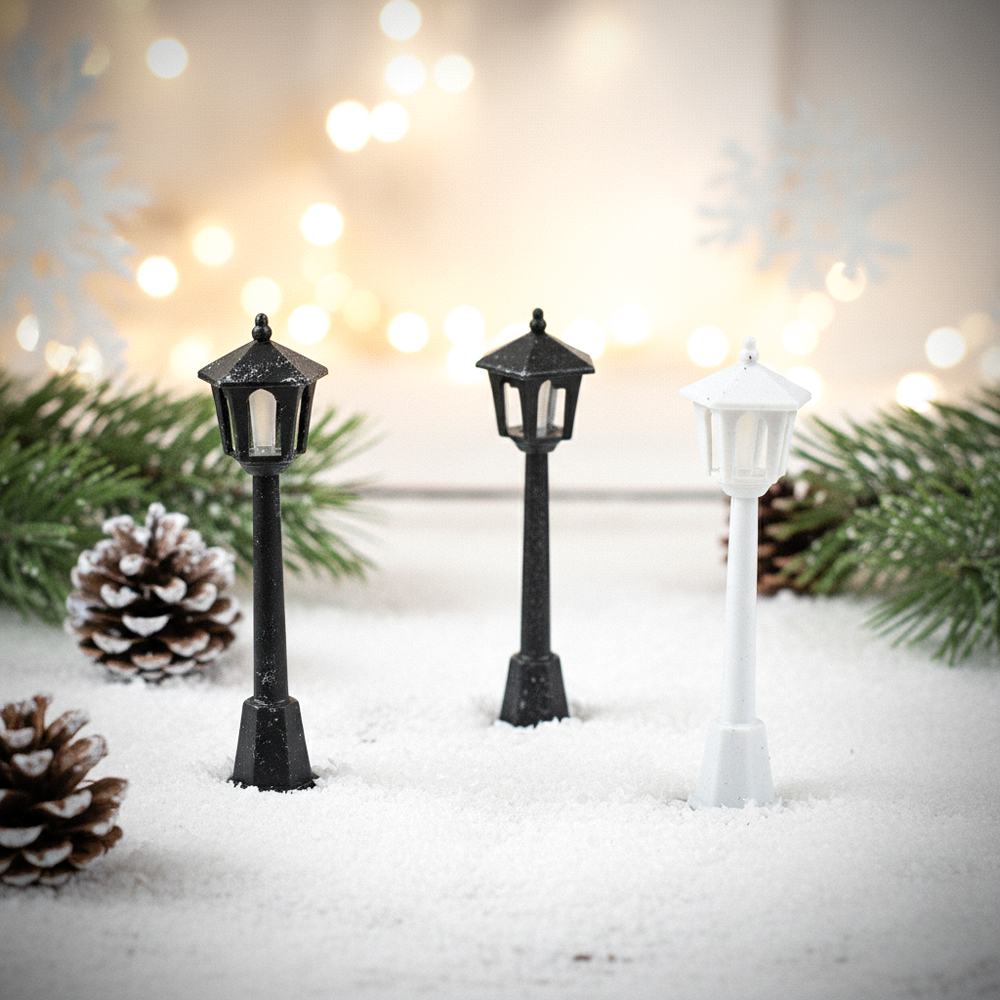 12Pcs Miniature Street Lights  - Japanese Garden Bonsai reseña y precio