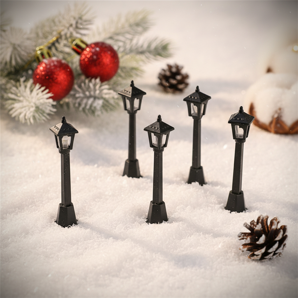 12Pcs Miniature Street Lights  - Japanese Garden Bonsai reseña y precio