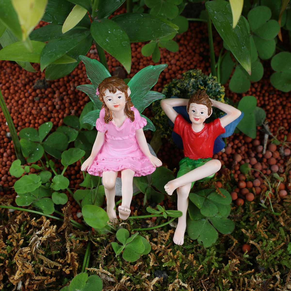 2pcs Couples Looking Up at the - Up Bonsai Garden reseña y precio