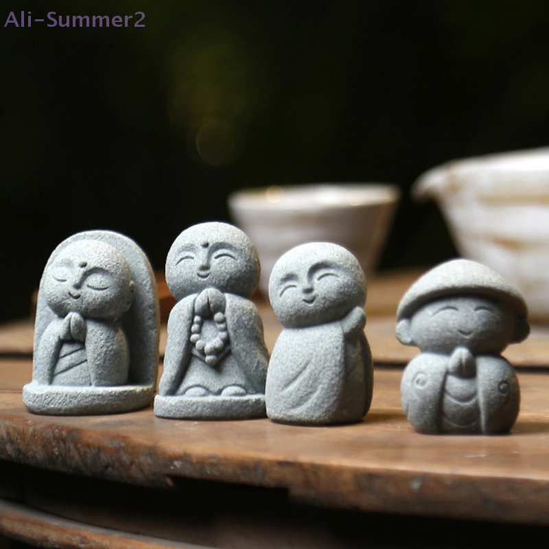 {Summer2} Mini Cute Buddha Sta - Japanese Garden Bonsai reseña y precio