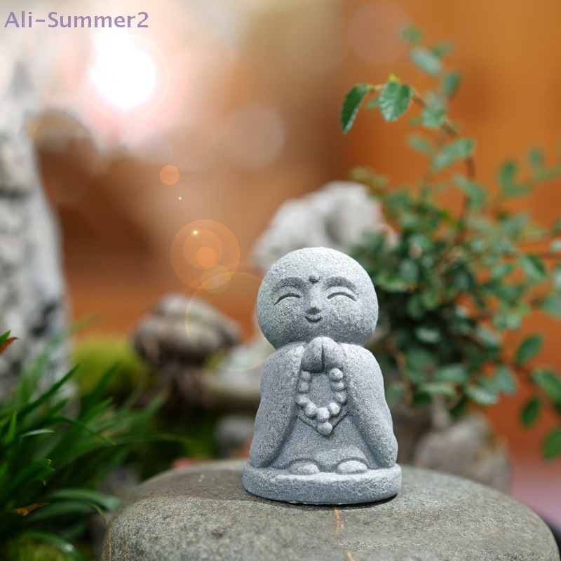 {Summer2} Mini Cute Buddha Sta - Japanese Garden Bonsai reseña y precio